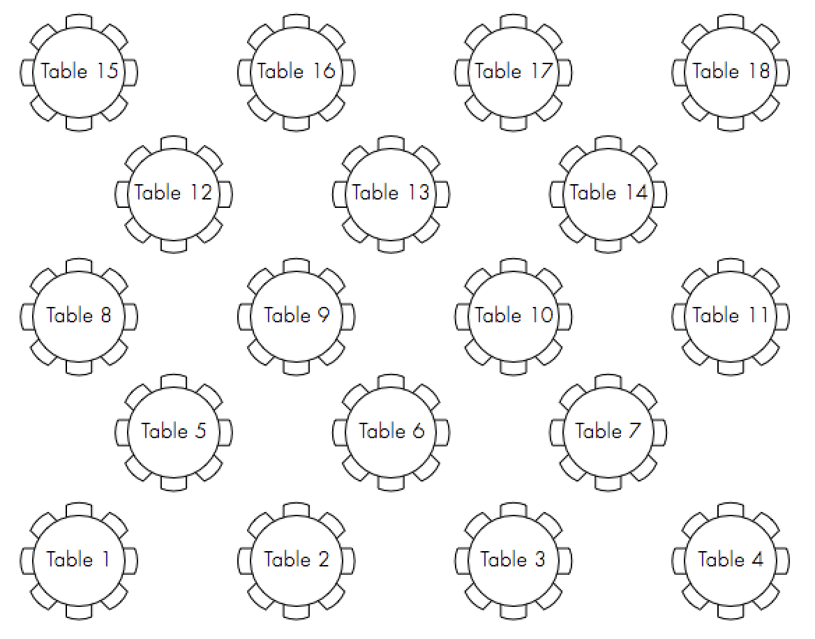 SQ Banquet Tables